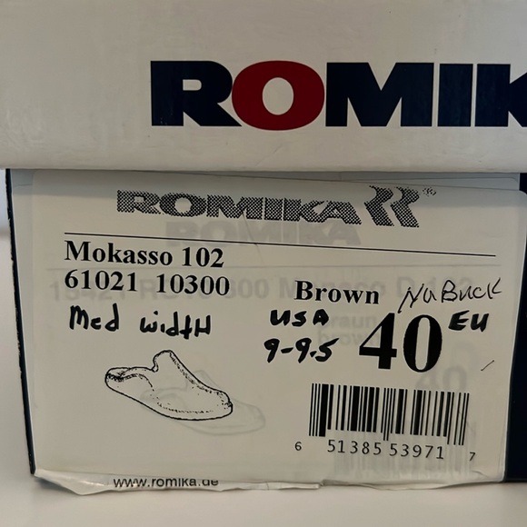 Romika Mokasso 102 Indoor/Outdoor Brown Slipper Women’s EU 40 - Picture 11 of 11